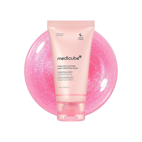Medicube PDRN Pink Caffeine Night Wrapping Mask 75ml