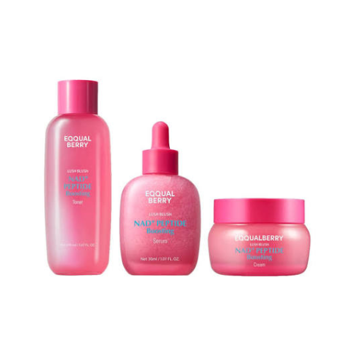 Eqqual Berry Lush Blush NAD+ Peptide Set