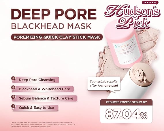 SKIN1004 Madagascar Centella Poremizing Quick Clay Stick Mask