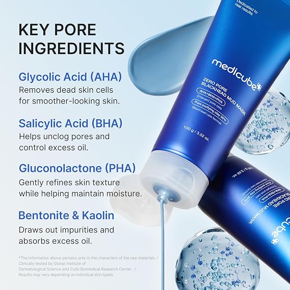 Medicube Zero Pore Blackhead MUD Mask - 100g