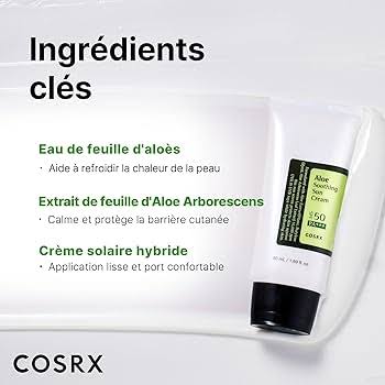 COSRX Aloe Soothing Sun Cream SPF50+/ PA+++ 50ml