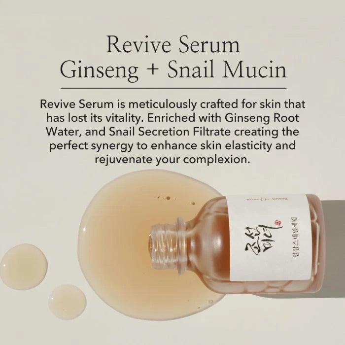 Beauty of Joseon Revive Serum Ginseng + Snail Mucin