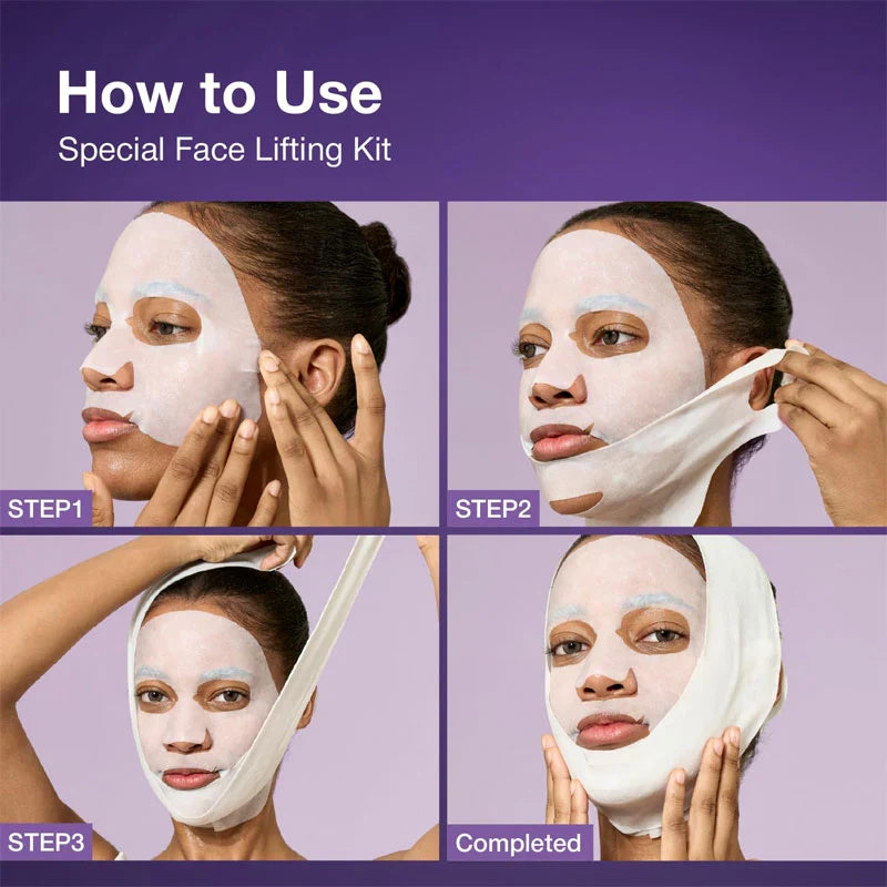 1Numbuzin No. 9 NAD Bio Lifting-sil Full Face Pack Sheet (+Fabric Lifting Band)