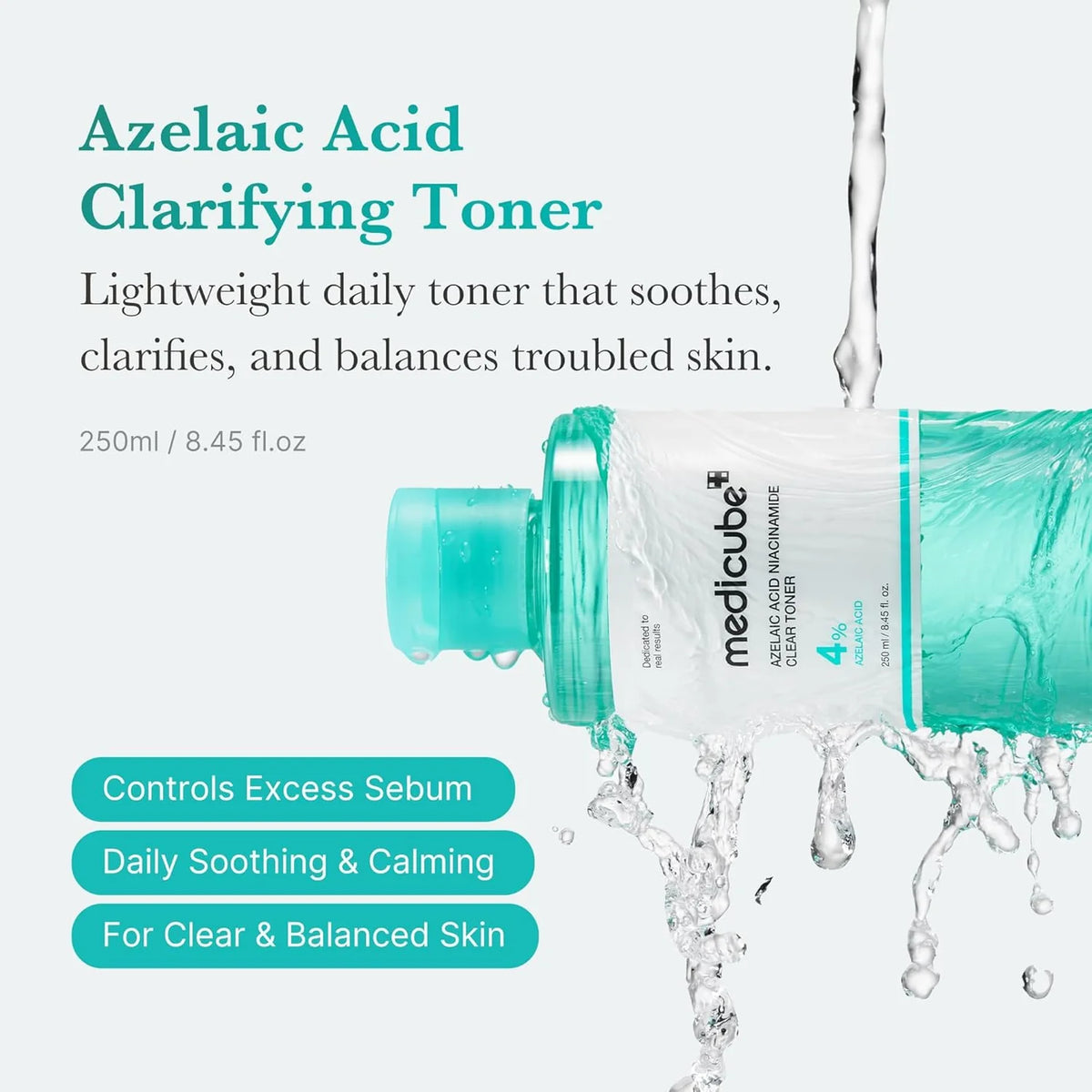 Medicube Azelaic Acid 4% Toner with Niacinamide Mini Size