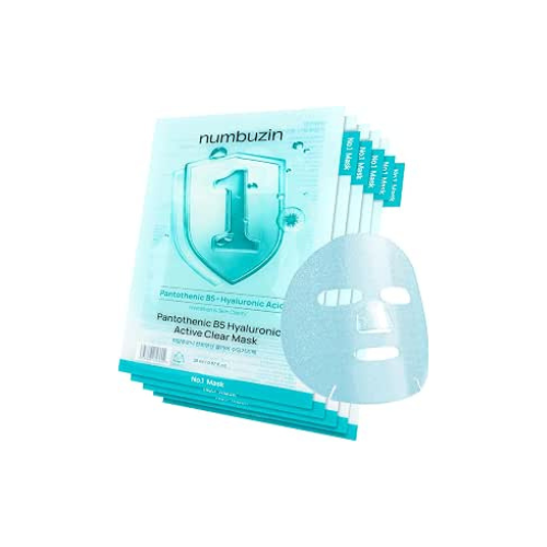 Numbuzin - No.1 Pantothenic B5 Hyaluronic Active Clear Mask