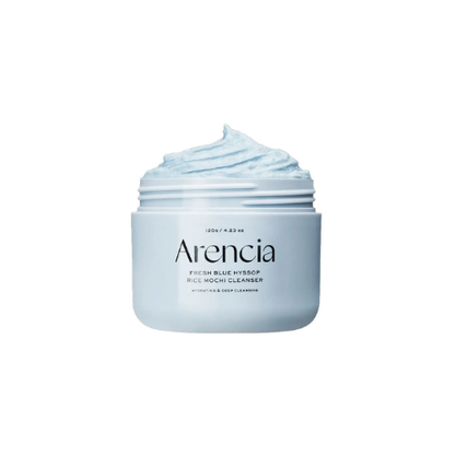 ARENCIA Fresh Blue Hyssop Rice Mochi Cleanser 120g