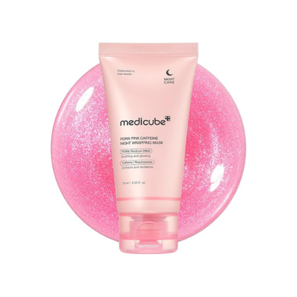 Medicube PDRN Pink Caffeine Night Wrapping Mask 75ml