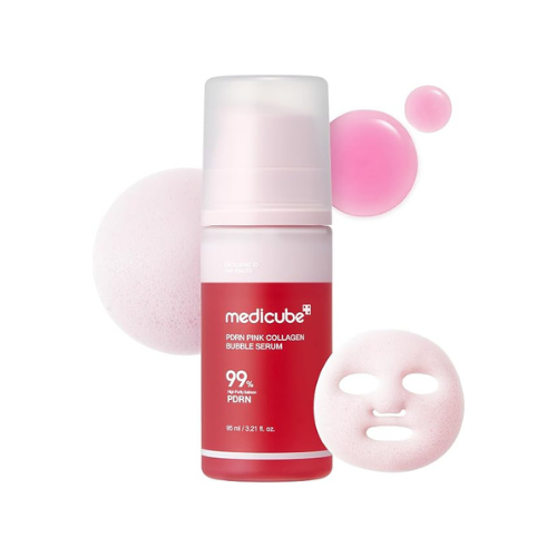 medicube PDRN Pink Collagen Bubble Serum 95ml