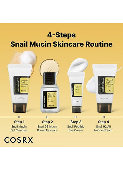 COSRX ALL ABOUT SNAIL KIT 4-step
