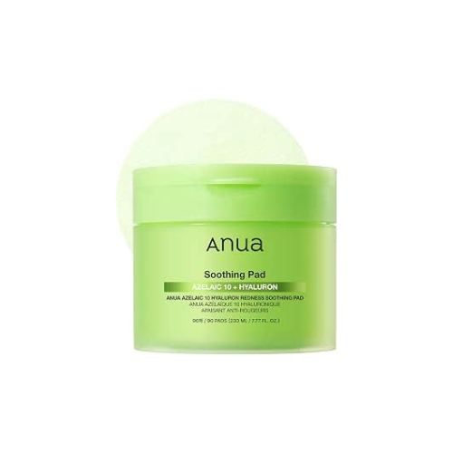 ANUA Azelaic 10 Hyaluron Redness Soothing Pad