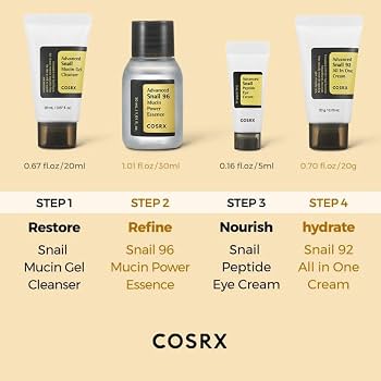 COSRX ALL ABOUT SNAIL KIT 4-step