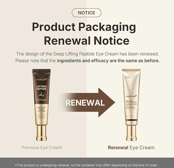 Medicube Deep Lifting Peptide Eye Cream