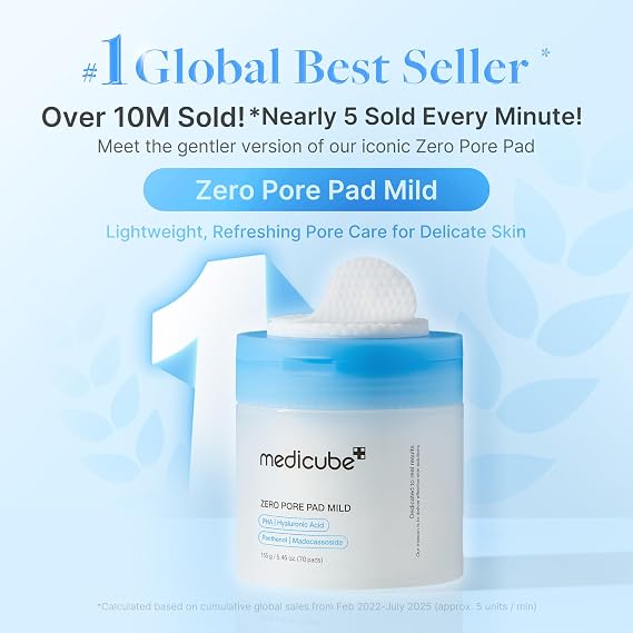 Medicube Zero Pore Pad 2.0 - 70 Pads (155g)
