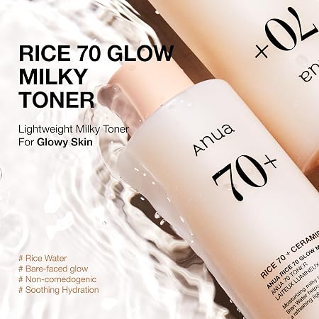 ANUA Rice 70 Glow Milky Toner