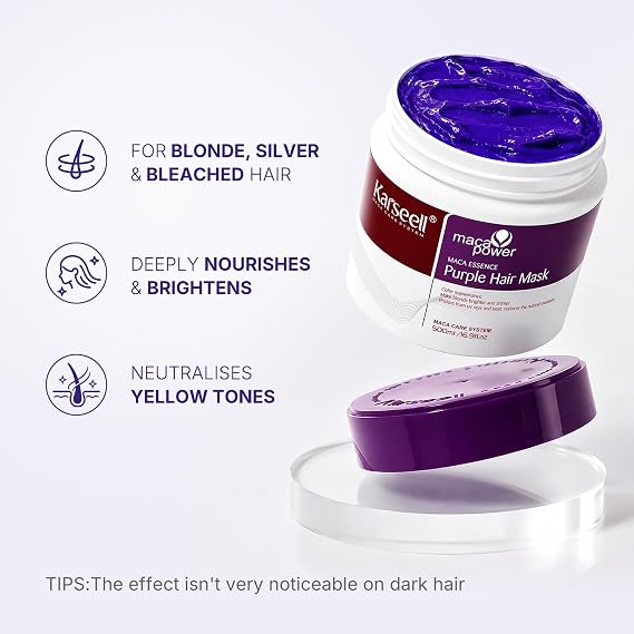 Karseell Purple Hair Mask - 500ml
