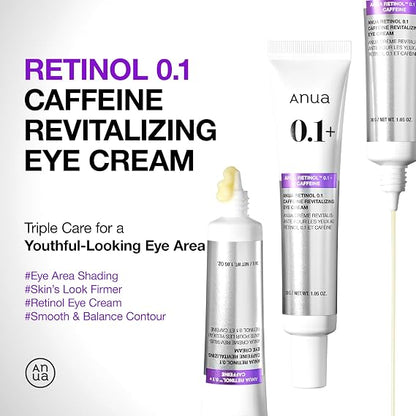 Anua Retinol 0.1 Caffeine Revitalizing Eye Cream 30ml
