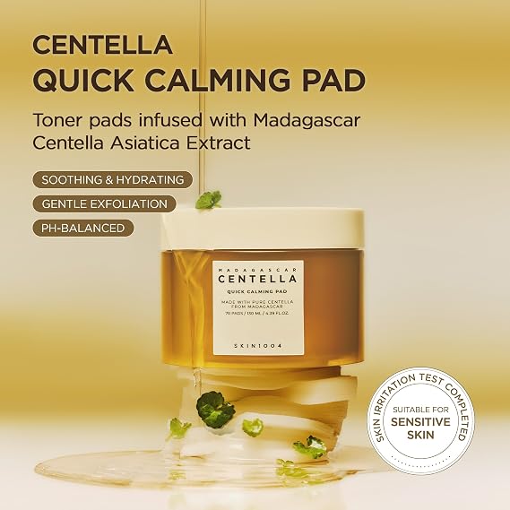 SKIN1004 Madagascar Centella Quick Calming Pad (70 Pads)