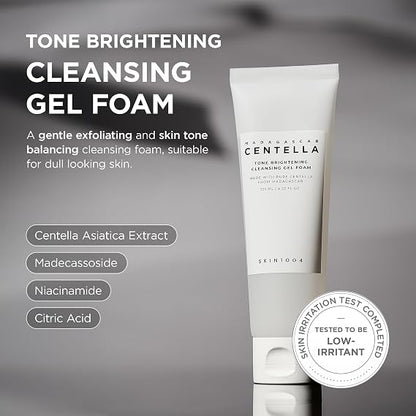 SKIN1004 Madagascar Centella Tone Brightening Cleansing Gel Foam