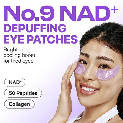 Numbuzin No.9 NAD+ Eye Patches | Depuffing & Brightening