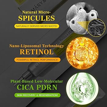 Mary & May Spicule Retinol PDRN 2000 Shot | Anti-Aging