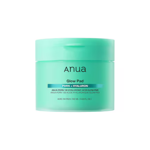 Anua PDRN 100 Hyaluronic Acid Glow Pad – 60 Pads