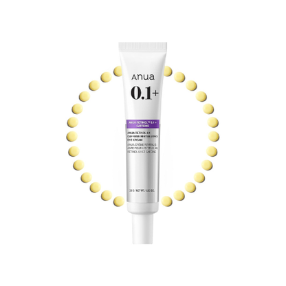 Anua Retinol 0.1 Caffeine Revitalizing Eye Cream 30ml