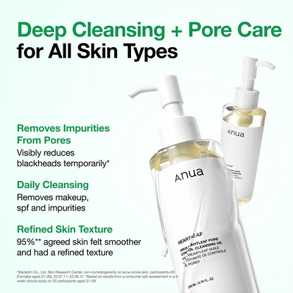 ANUA HEARTLEAF PORE CONTROL CLEANSING OIL 200ML