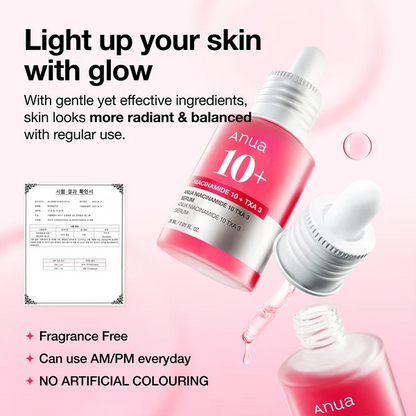 Anua Niacinamide 10% + TXA 4% Serum