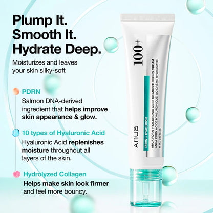 Anua - PDRN Hyaluronic Acid 100 Moisturizing Cream