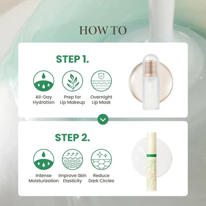 AXIS-Y Lip & Eye Vegan Collagen Set  4.5g + 10ml