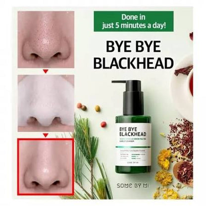 SOME BY MI Bye Bye Blackhead 30 Days Miracle Green Tea Tox Bubble Cleanser