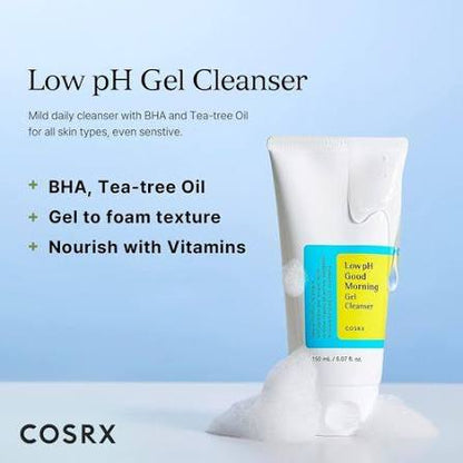 COSRX Low-pH Good Morning Gel Cleanser