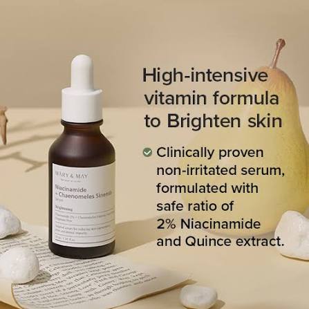Mary&May Niacinamide+Chaenomeles Sinensis Serum 30ml