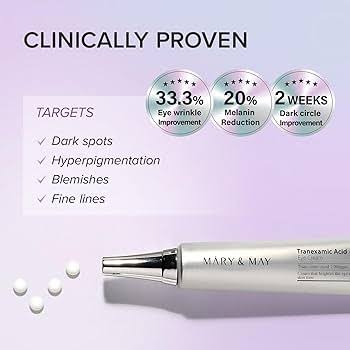 Mary & May Tranexamic Acid+Glutathione Eye Cream