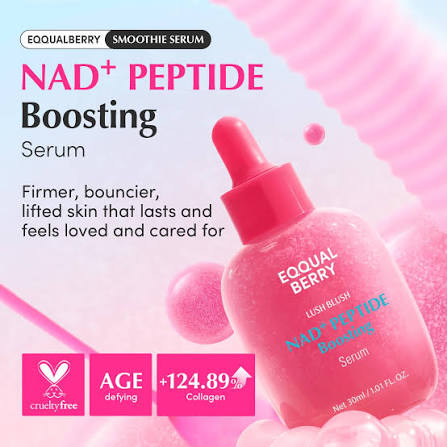 EQQUALBERRY NAD+ Peptide Boosting Serum 30ml
