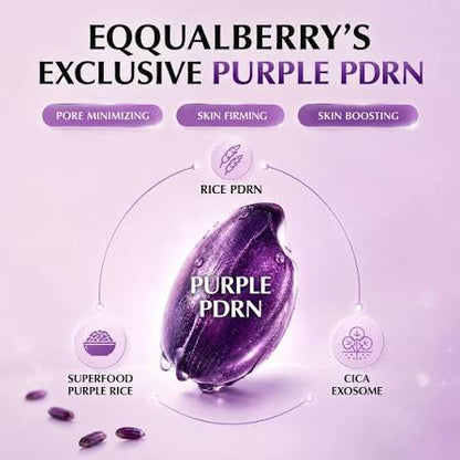 EQQUALBERRY Purple PDRN Pore Minimizing Serum 30ml